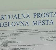 Na OS Ptuj ZRSZ 121 prostih delovnih mest