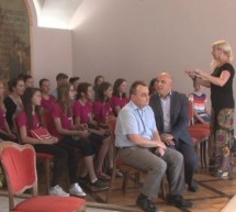 Sprejem za prejemnike zlate medalje v Olomoucu