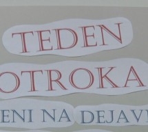 “Nekaj ti moram povedati” ob Tednu otroka