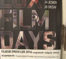 Filmski dnevi LUX tudi na Ptuju