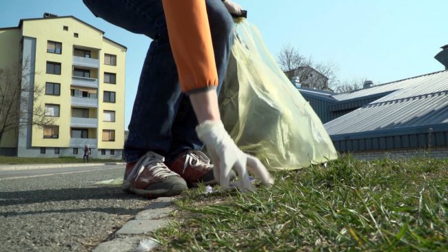 Na čistilni akciji zbranih skoraj pet ton odpadkov