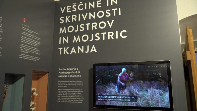 Razstava Veščine in skrivnosti mojstrov in mojstric tkanja