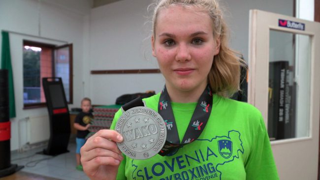 Srebrna medalja za Tajo Šibila